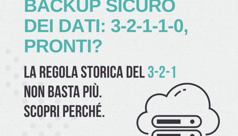 Backup sicuro dei dati