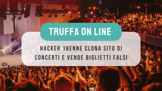 Truffa vendita biglietti on line